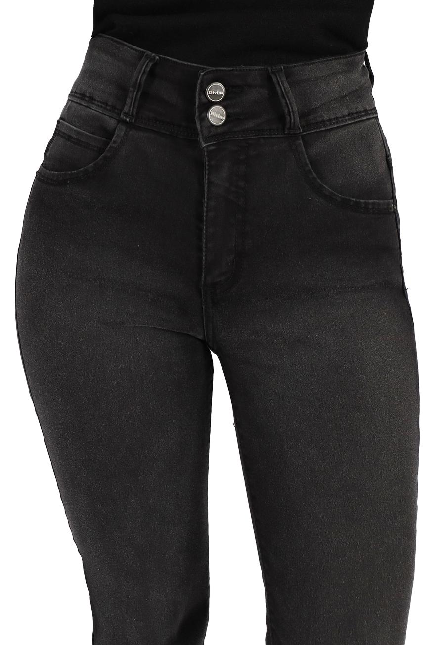 Jeans Pola III Negro Divino Jeans