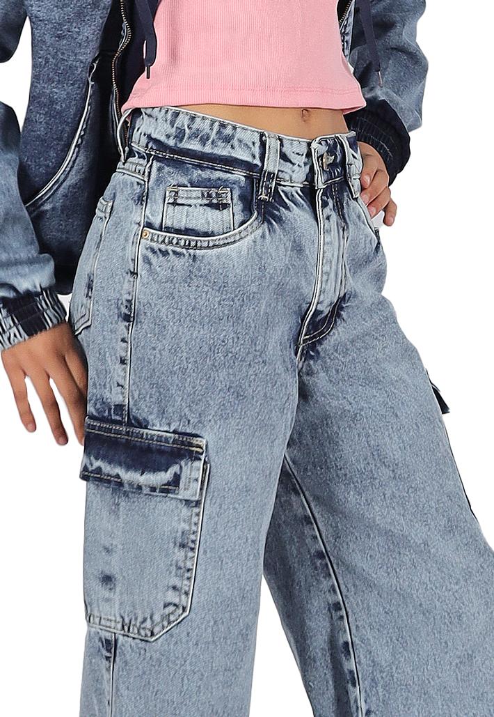 Jeans Fatima II Celeste Divino Teen