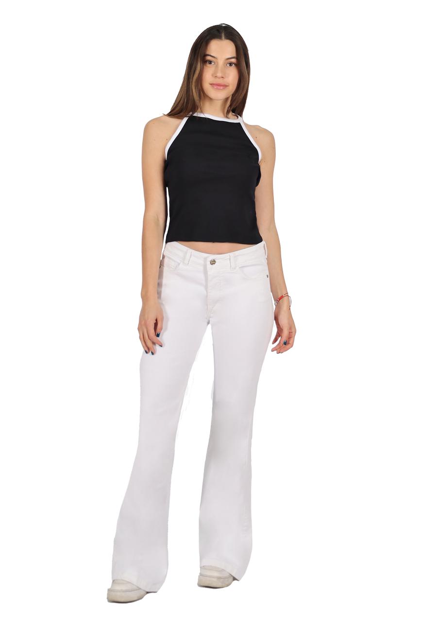 Jeans Pilar V Blanco Divino Jeans