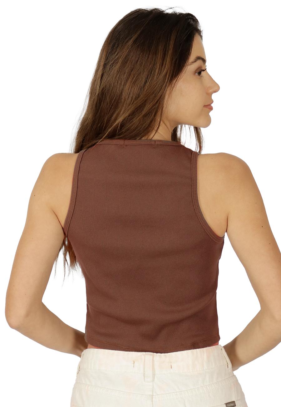 Polera Byork XI Cafe Divino Jeans