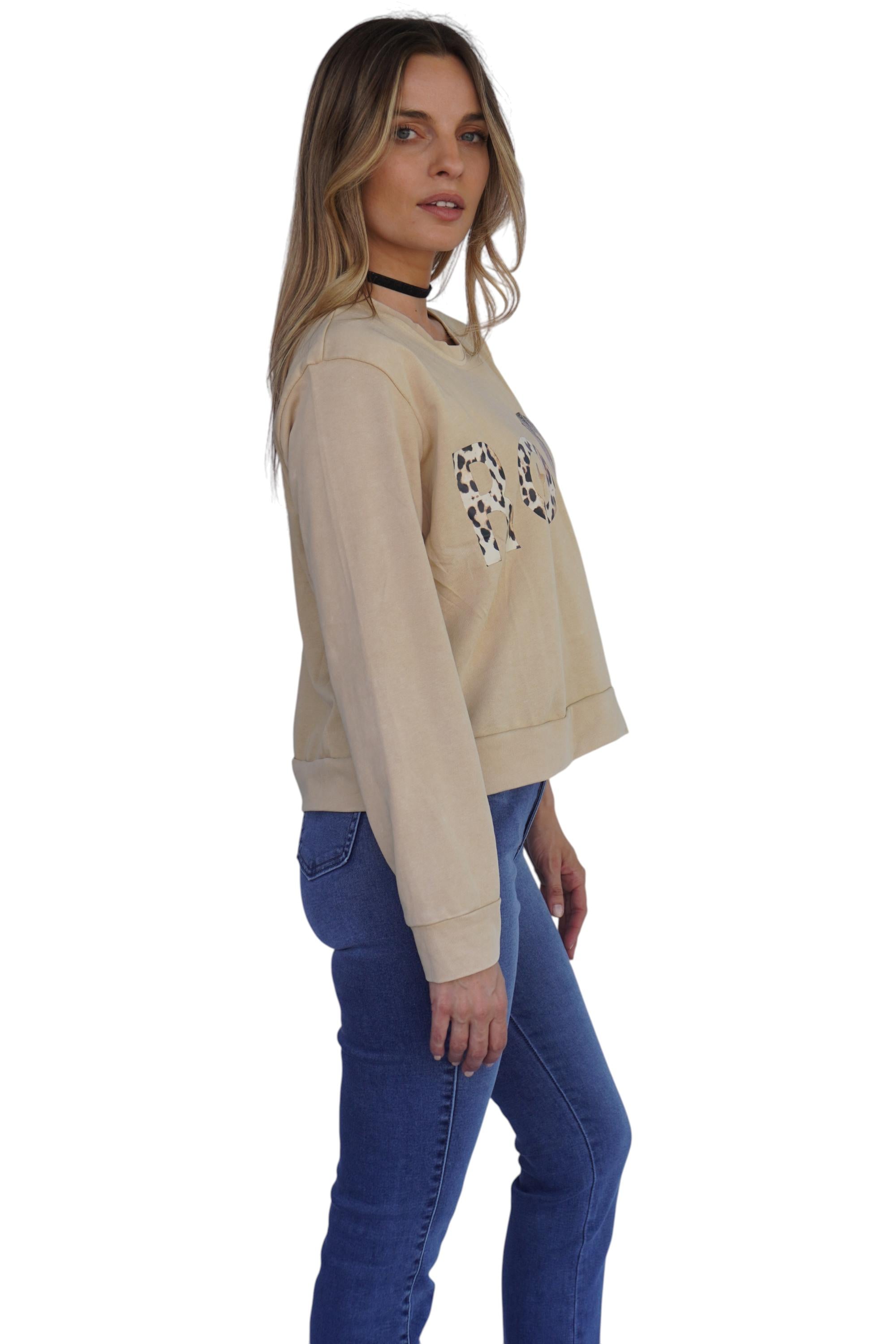 Polerón Nora III Beige Divino Jeans