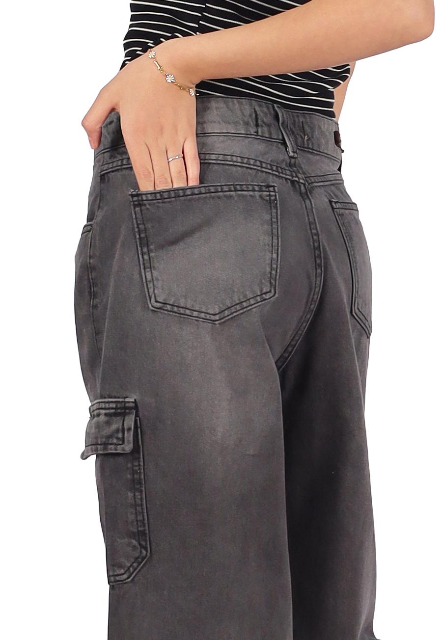 Jeans Fatima III Gris Divino Teen