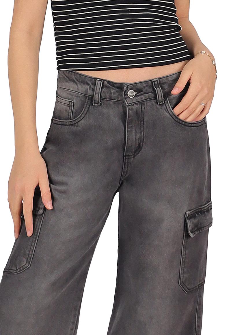 Jeans Fatima III Gris Divino Teen