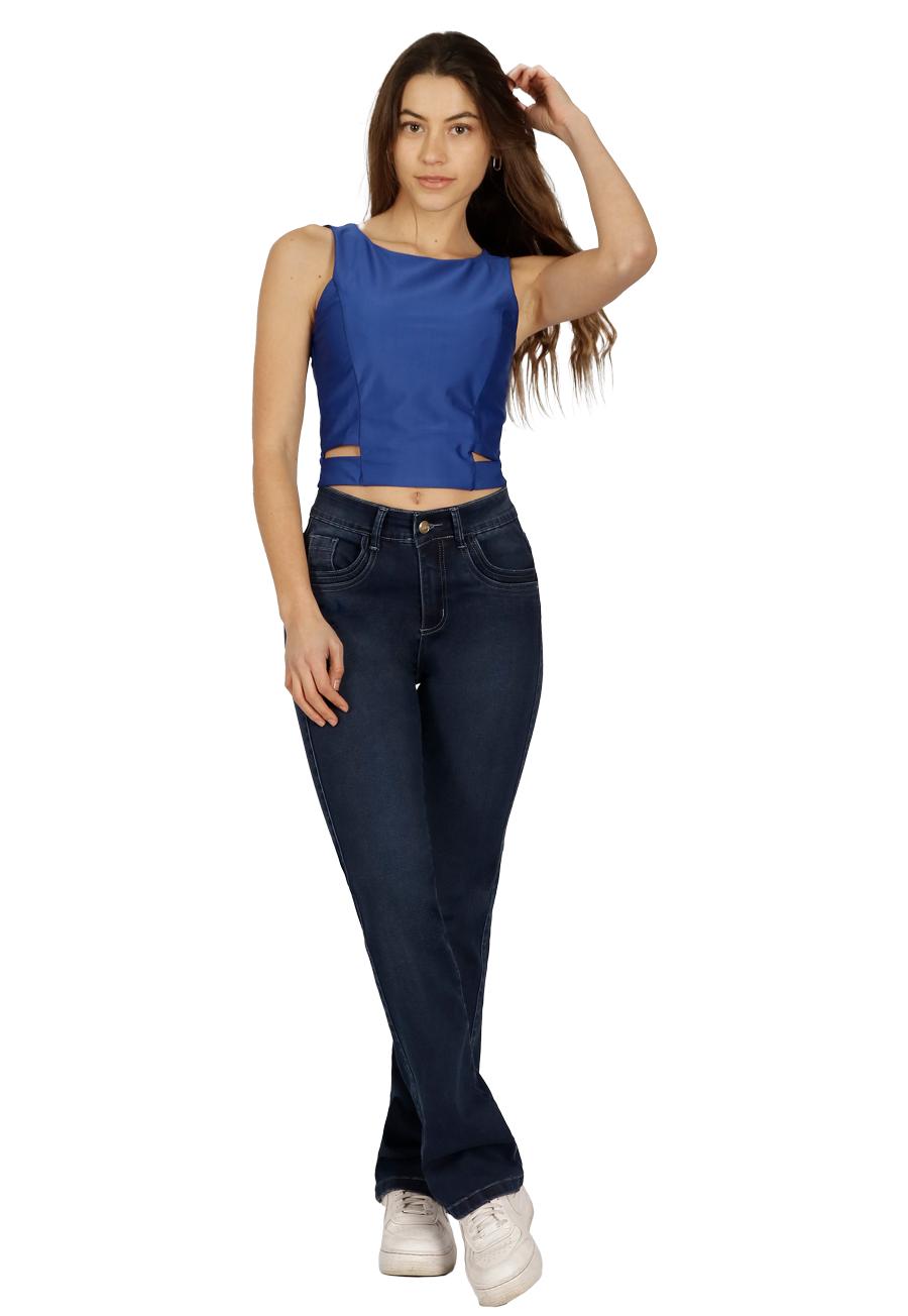 Jeans Carla I Azul Divino Jeans