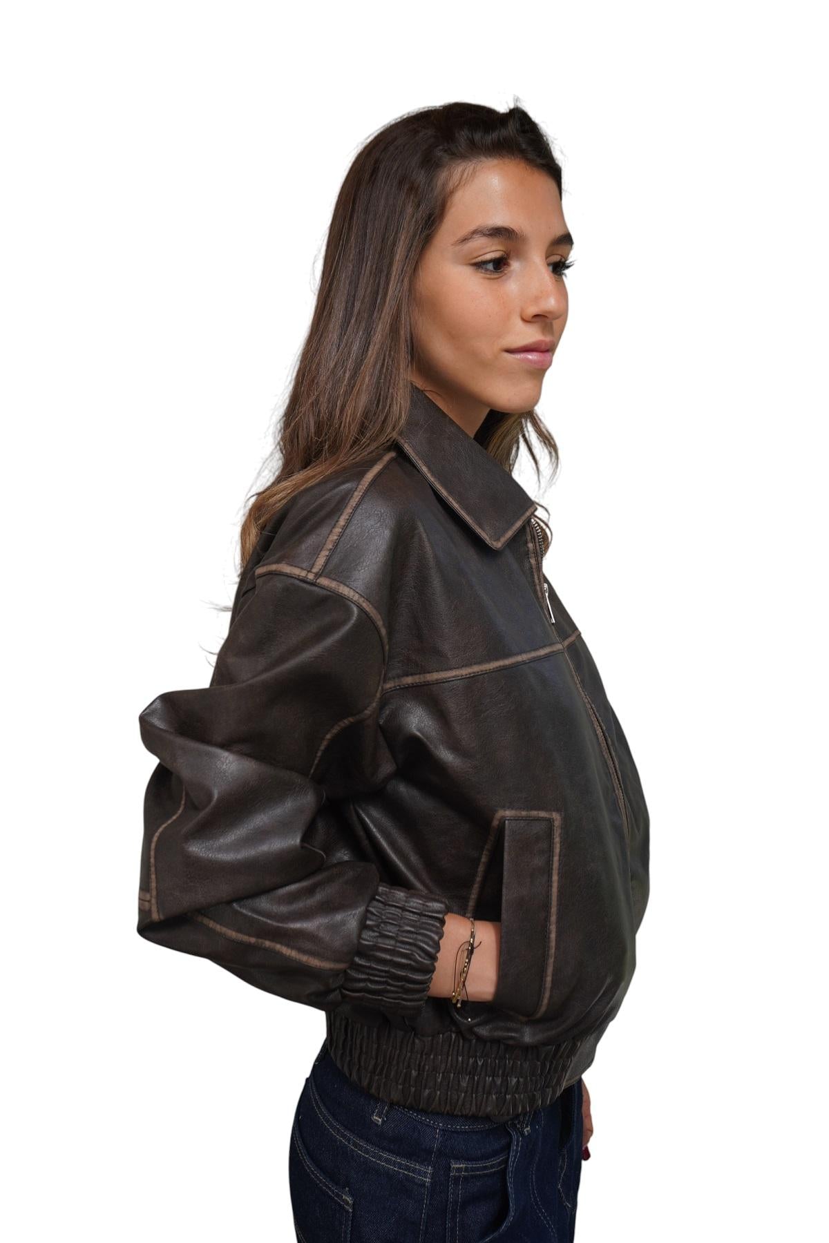 Chaqueta Maite II Café Divino Jeans