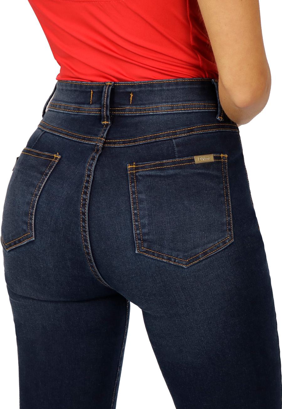 Jeans Frida I Azul Divino Jeans