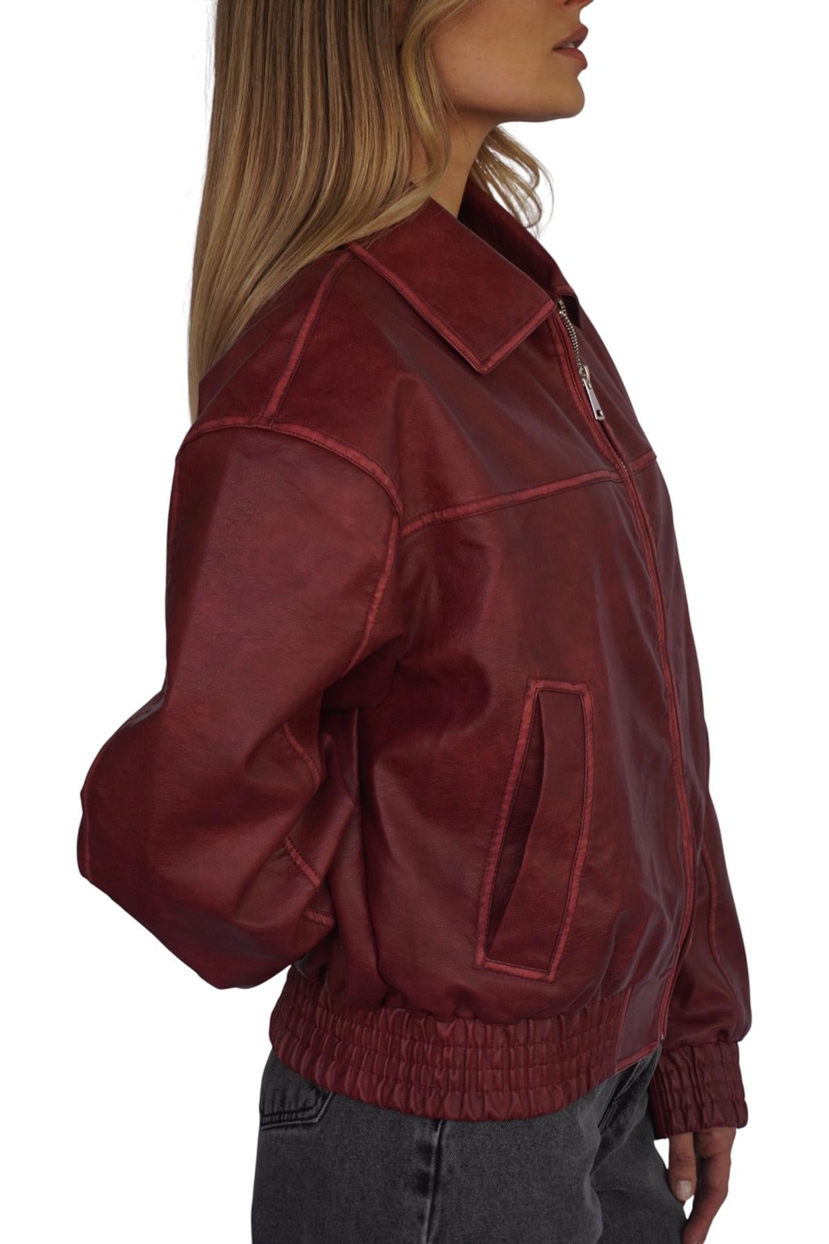 Chaqueta Maite III Roja Divino Jeans