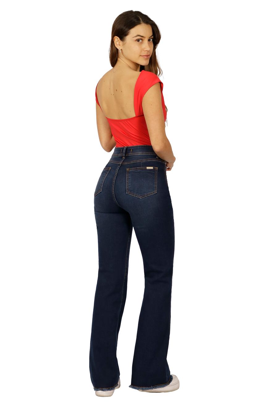 Jeans Frida I Azul Divino Jeans