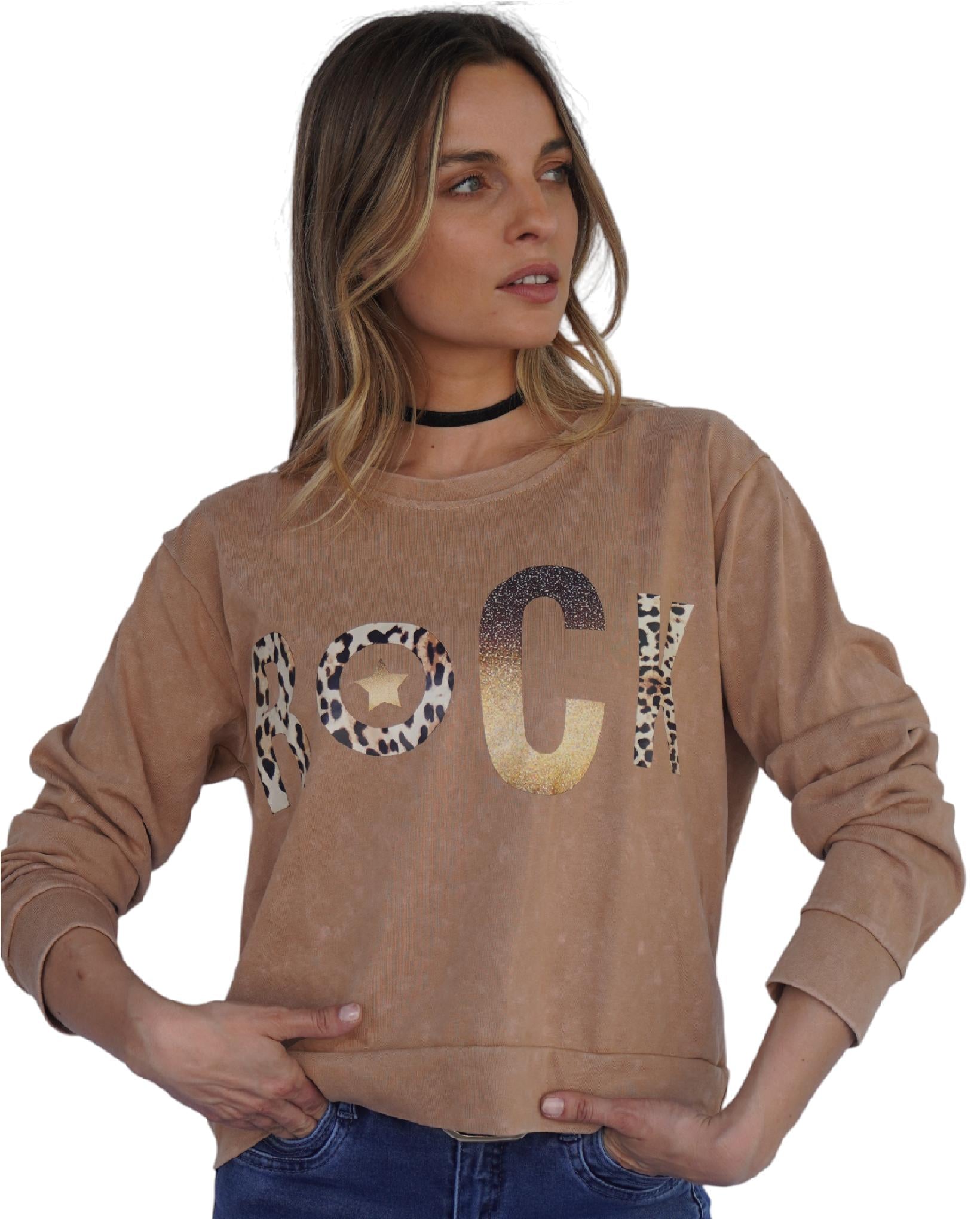 Polerón Nora IV Camel Divino Jeans