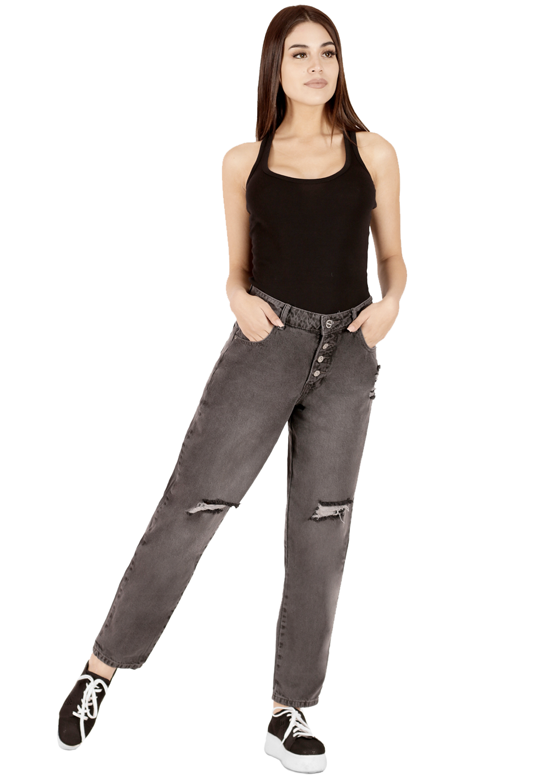 Jeans Prato IV Gris Divino Jeans